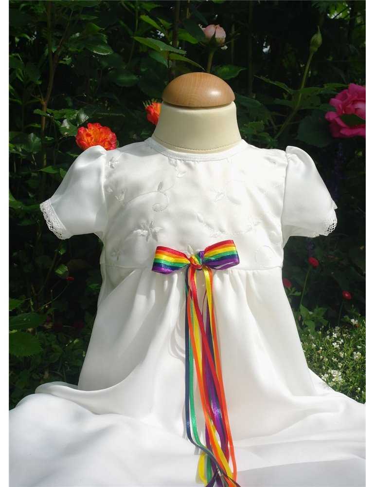 Regnbågsfärgad unisex doprosett