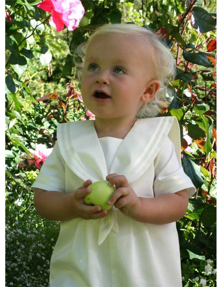 Dopkostym Sjömanskostym off white