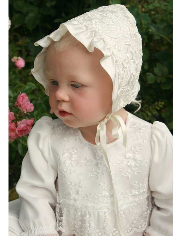 vackraste dophättan med lyxig spets