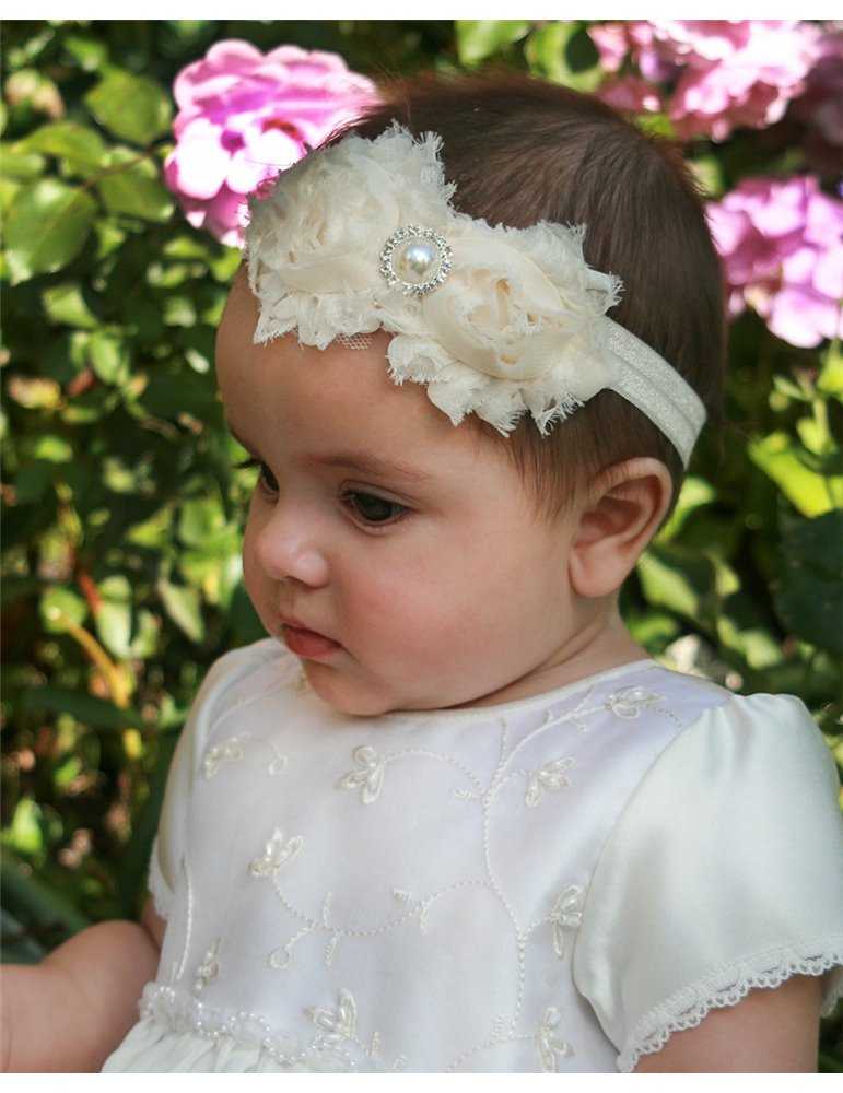 Off white fest diadem för baby