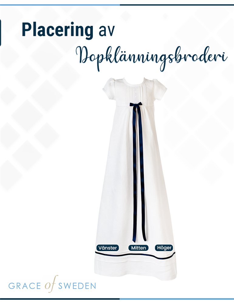 Dopklänningsbroderi