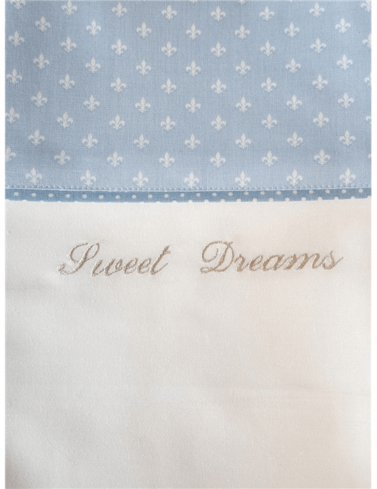Baby bedding with own choice of embroidery