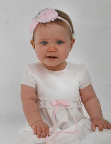 Rosa babydiadem