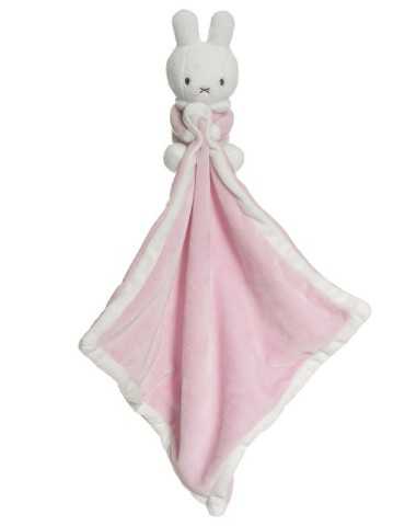Pink blanket with Miffy the rabbit - Optional name embroidery