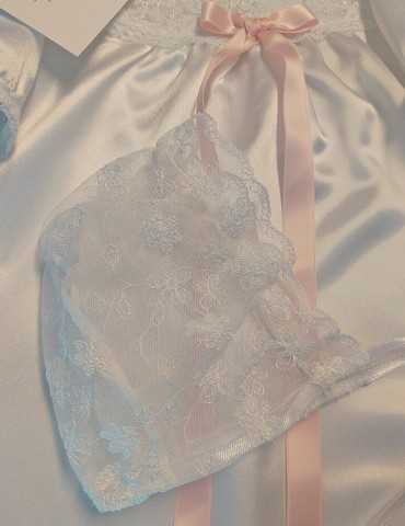 Hvid blonde dåbshue