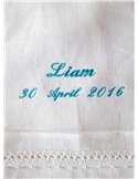 Dopklänning Tradition Vit - med lång ärm